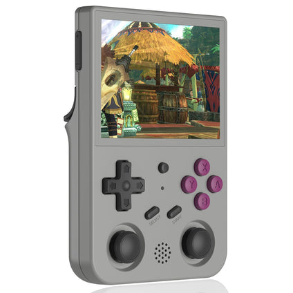 Aivuidbs RG353VS Retro Handheld Game Linux System RG3566 3.5 inch IPS Screen,RG353VS with 64G TF Card Pre-Installed 4452 Games Supports 5G WiFi 4.2 Bluetooth Online Fighting,Streaming and HDMI