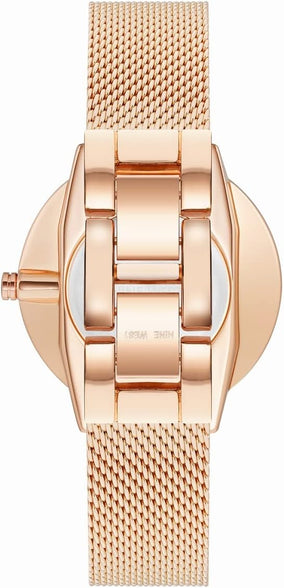 Nine West Women's NW/1981 Sunray Dial Mesh Bracelet Watch