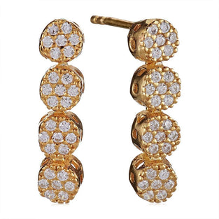Alwan (Gold Plated) Earrings for Women - EE5203ES