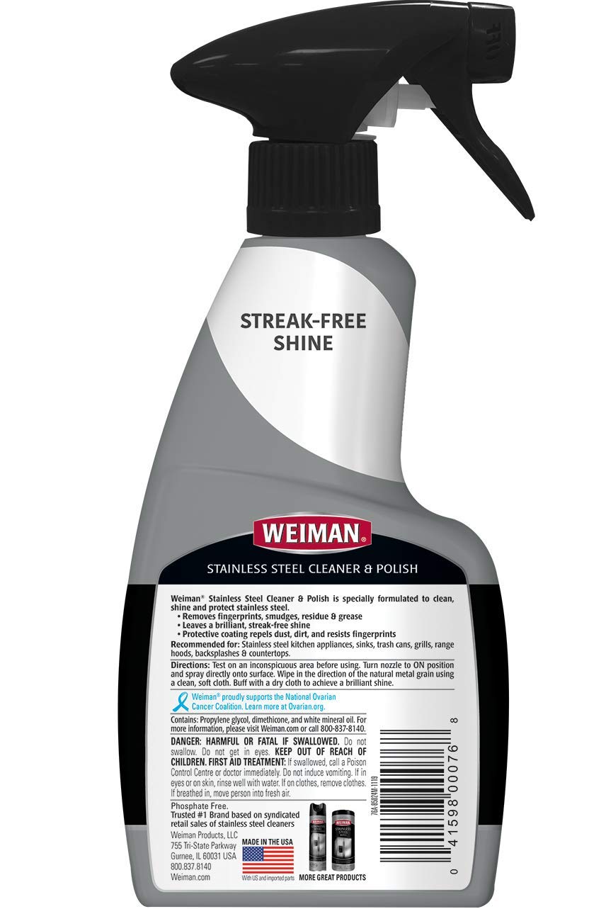 Weiman 12oz SS Cleaner