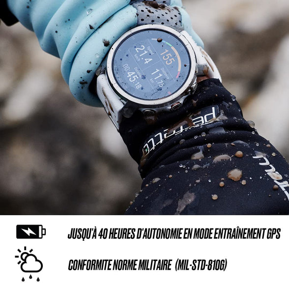 Polar Grit X - Rugged Outdoor Watch With Gps, Compass, Altimeter And Military-Level Durability For Hiking, Trail Running, Mountain Biking And Other Sports - Ultra-Long Battery Life