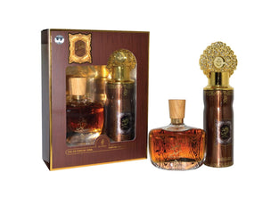 MY PERFUMES OUD AL LAYL from ARABIYAT 2 Pieces Perfume Gift Set for Unisex, 100 ml Eau De Parfum and 200 ml Perfume Spray