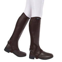 Saxon Syntovia Half Chaps - Childs Brown Childs Small