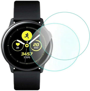 MARGOUN 2 Pack for Samsung Galaxy Watch Active 2 Screen Protector 40mm Max Coverage Bubble-Free HD Clear Full Stick Watch Film