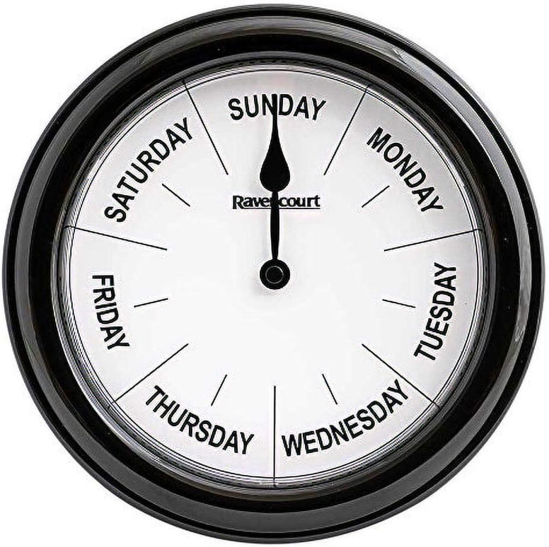 NRS Healthcare Days Of The Week Clock Ideal for Dementia and Alzheimer's