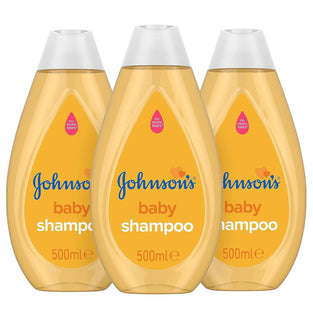 Johnson's Baby Shampoo Multipack - Gentle And Mild Everyday Use - PH Balanced Delicate Skin, 3 X 500 Ml