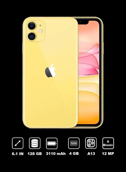 Apple iPhone 11 Yellow 128GB Used Brand New