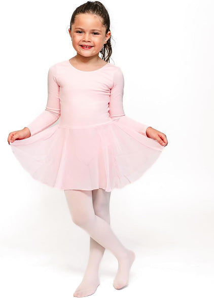 Stelle Girls Ballet Leotards Dance Dress Skirted Toddler Ballet Outfit (Toddler/Little Girl/Big Girl)