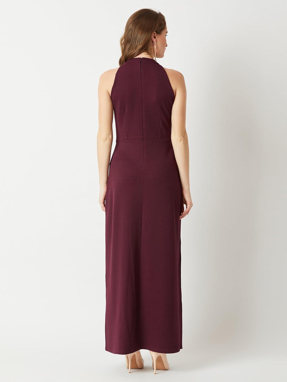 Miss Olive Women's Crepe Maxi Dress