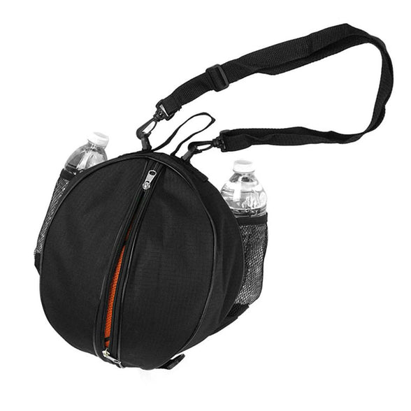 Waterproof Basketball Carrying Bag Single-Shoulder Rounded Volleyball Ball Bag Portable Football Bag for Balls Volleyball Holder Bags Soccer Ball Carrier Training Sport Bag Football Storage Bag