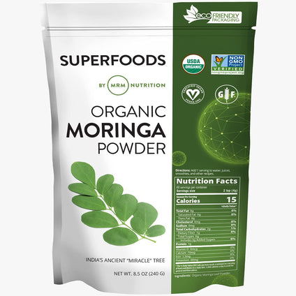 MRM Superfoods - Raw Organic Moringa Powder 8.5 Oz. 151193