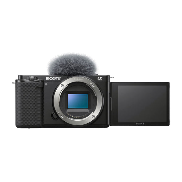 Sony Alpha ZV-E10 - APS-C Interchangeable Lens Mirrorless Vlog Camera - Black