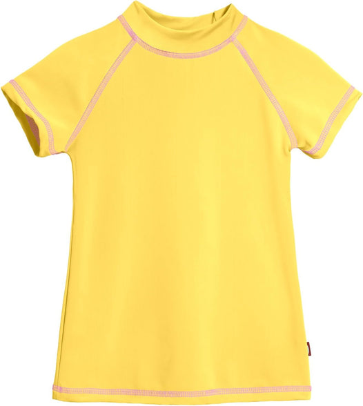 City Threads Girls' SPF50 Rash Guard Sun Swimming Tee Pool & Beach