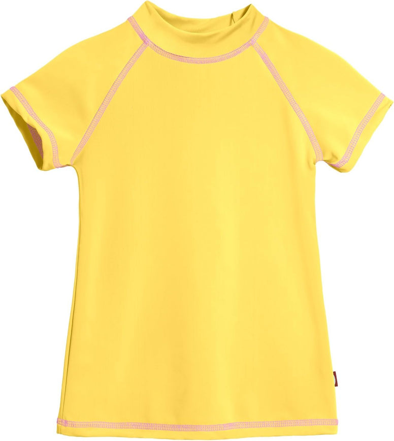 City Threads Girls' SPF50 Rash Guard Sun Swimming Tee Pool & Beach