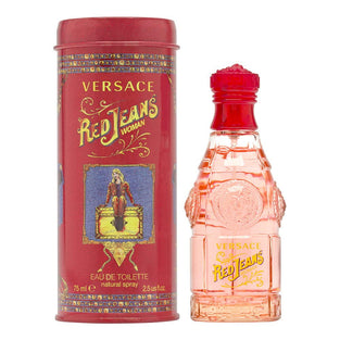 Versace Red Jeans Eau De Toilette Spray - 2.5oz