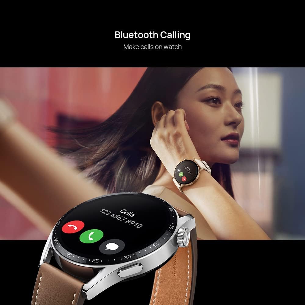 Huawei Watch GT 3 (42mm) GPS + BLUETOOTH Smartwatch - Light Gold