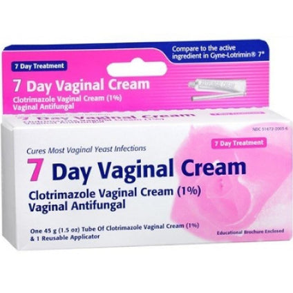 Taro Clotrimazole 7 Vaginal Cream 45 g - Yeast Treatment