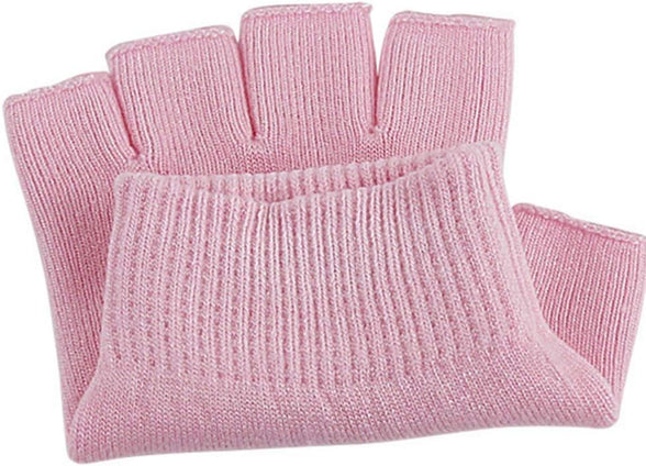 ROSENICE Gel Overnight Hand Moisturizing Gloves for Dry Hand Treatment Moisture Gloves Overnight Cotton Skin Spa Gloves with Moisturizer Gel