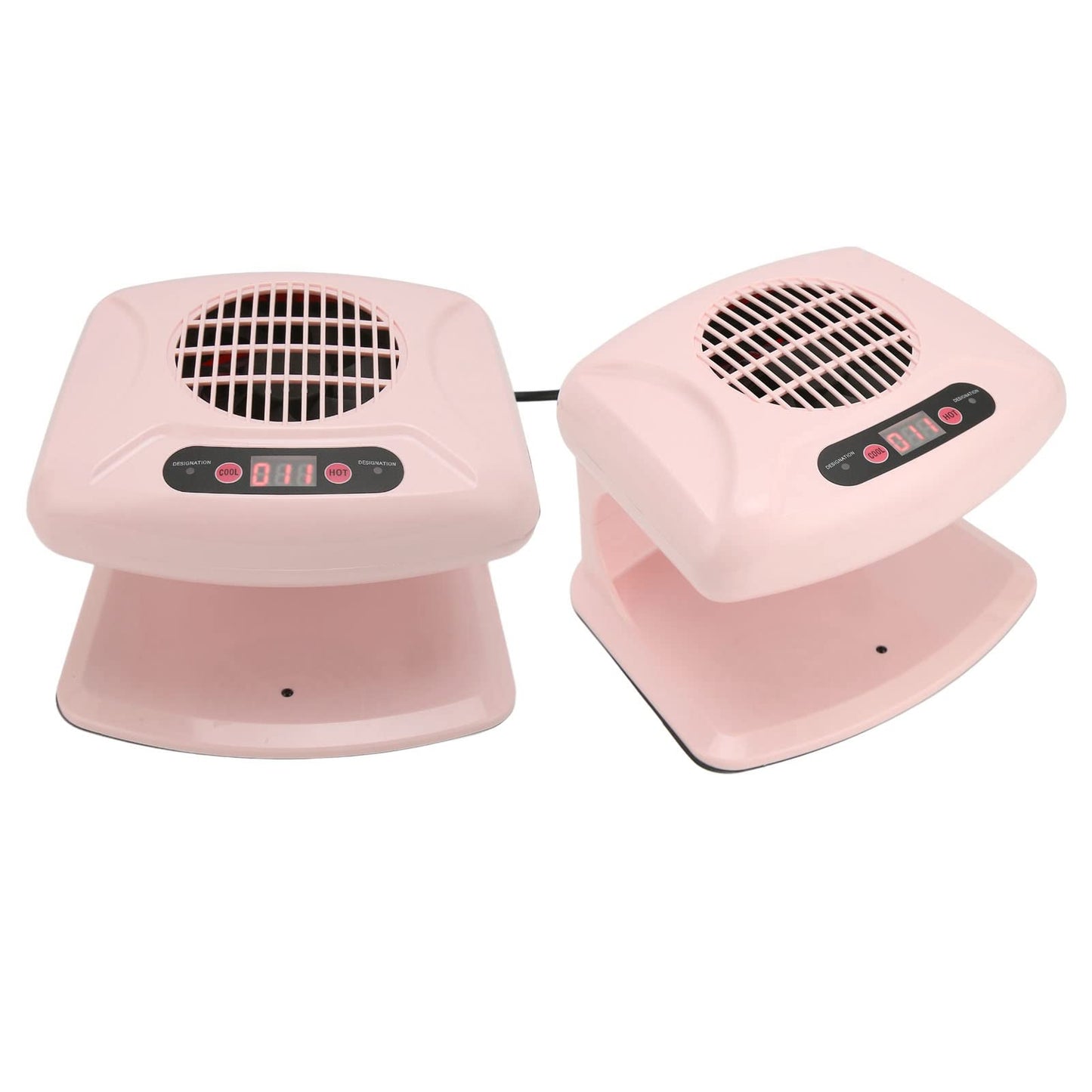 Air Nail Dryer, 300W Nail Fan Blower Dryer Machine with Automatic Sensor Warm and Cool Wind for Both Hands and Feet, Manicure Drying Tool for Regular Nail Polish, Home Salon (UK Plug 220V)