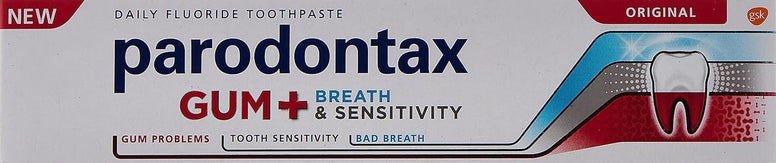 Parodontax Toothpaste Gum + Breath & Sensitivity 75ml