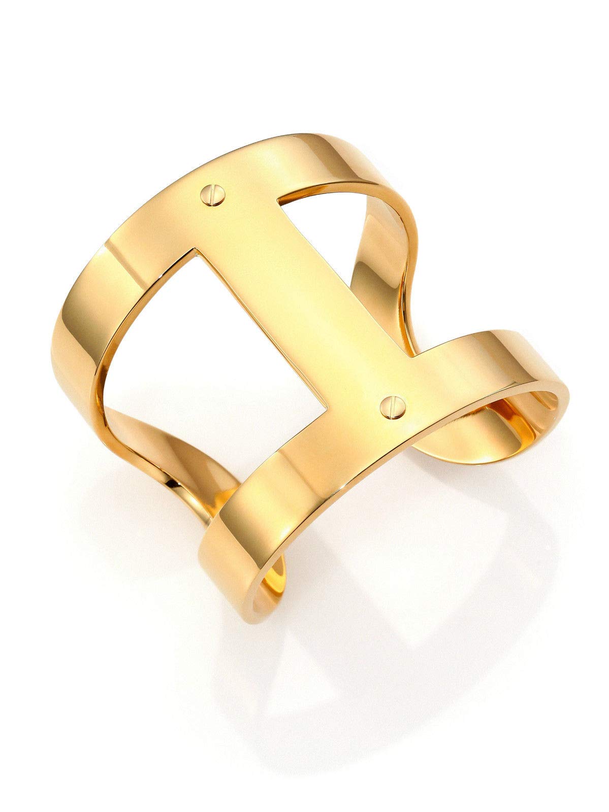 Michael Kors MKJ44607107 Heritage Maritime Gold Tone Ring Size US 7