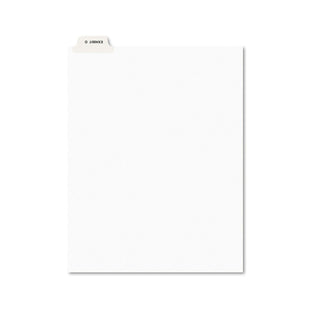 Avery 12388 Avery-Style Preprinted Legal Bottom Tab Dividers, Exhibit O, Letter (Pack of 25)