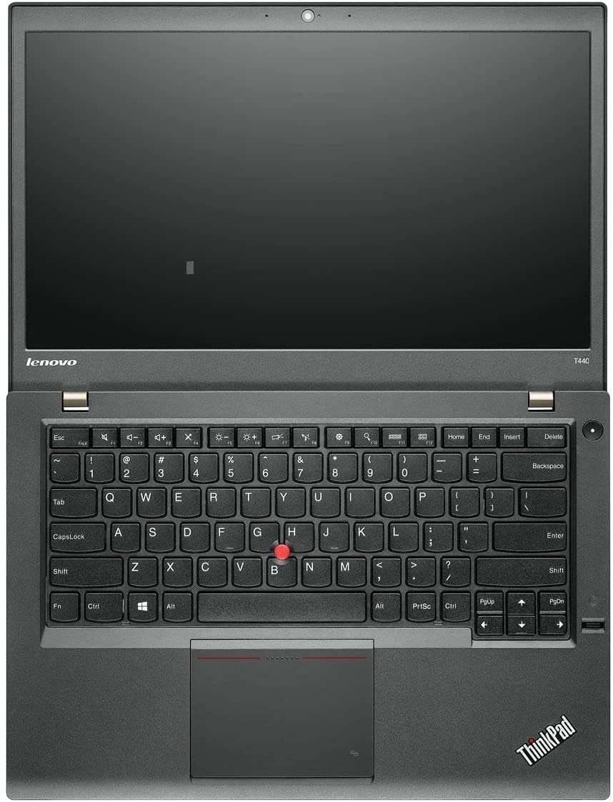 Lenovo (Renewed) T440 ThinkPad Laptop (Intel Core i5-4th Gen,8GB DDR3L RAM,256GB Ssd Hard,14.1in Display, Win 10 Pro)