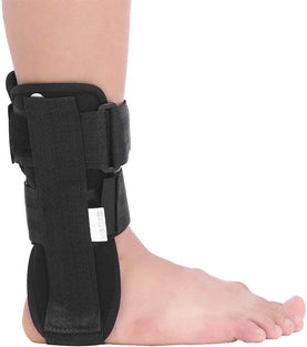 Ankle Support, Adjustable Ankle Support Brace Foot Stabilizer Orthosis Ankle Protector Sprain Injury Splint Guard for Women/Men/Kids, for Sports/Sprained Ankle/Weak Ankles/Sports (Medium)