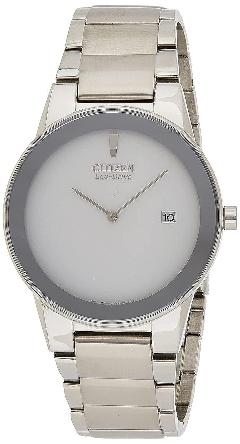 Citizen Men White Dial Stainless Steel Band Watch - Au1060-51A