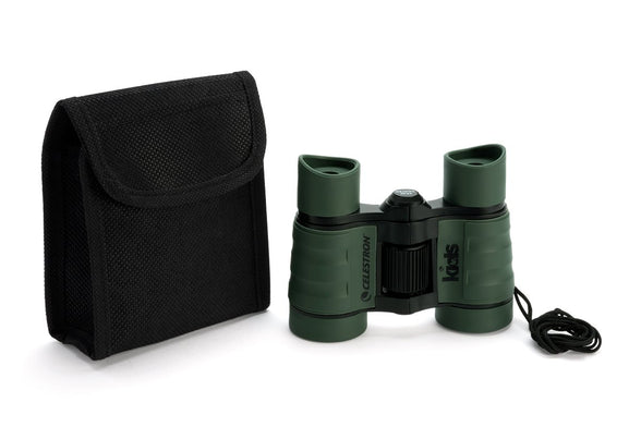 Celestron Kids Let Your Child Explore The Outdoors Binocular, Green (72044)