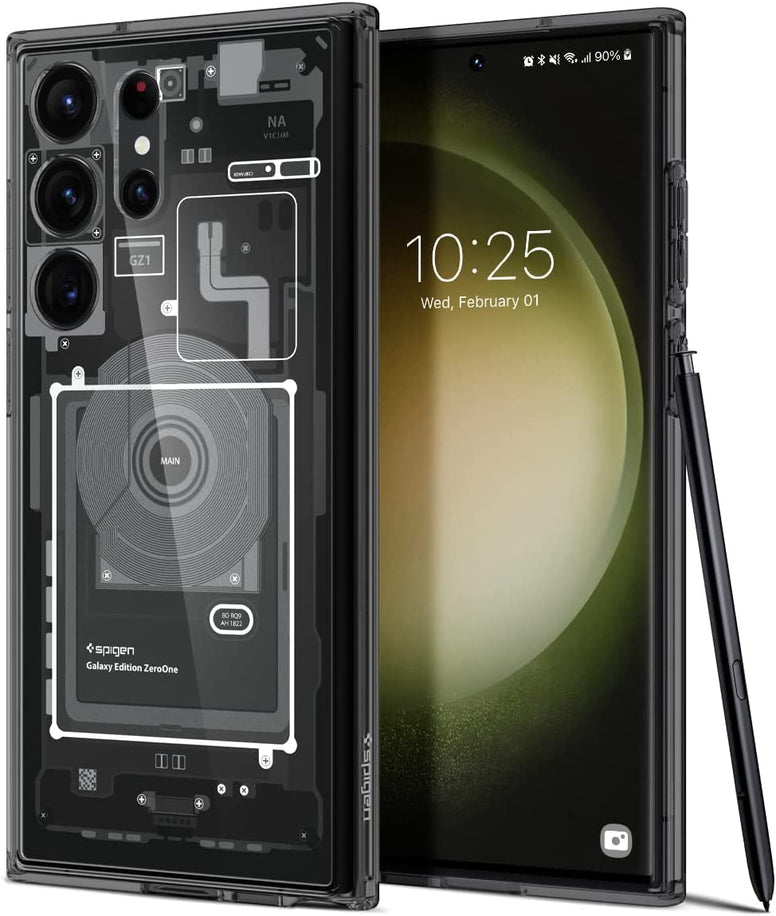 Spigen Ultra Hybrid designed for Samsung Galaxy S23 ULTRA case cover (2023) - Zero One
