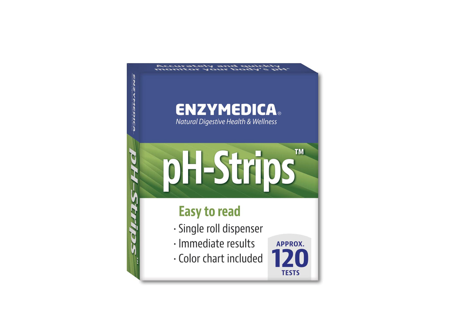 Enzymedica pH-Strips, 16ft Single Roll Dispenser
