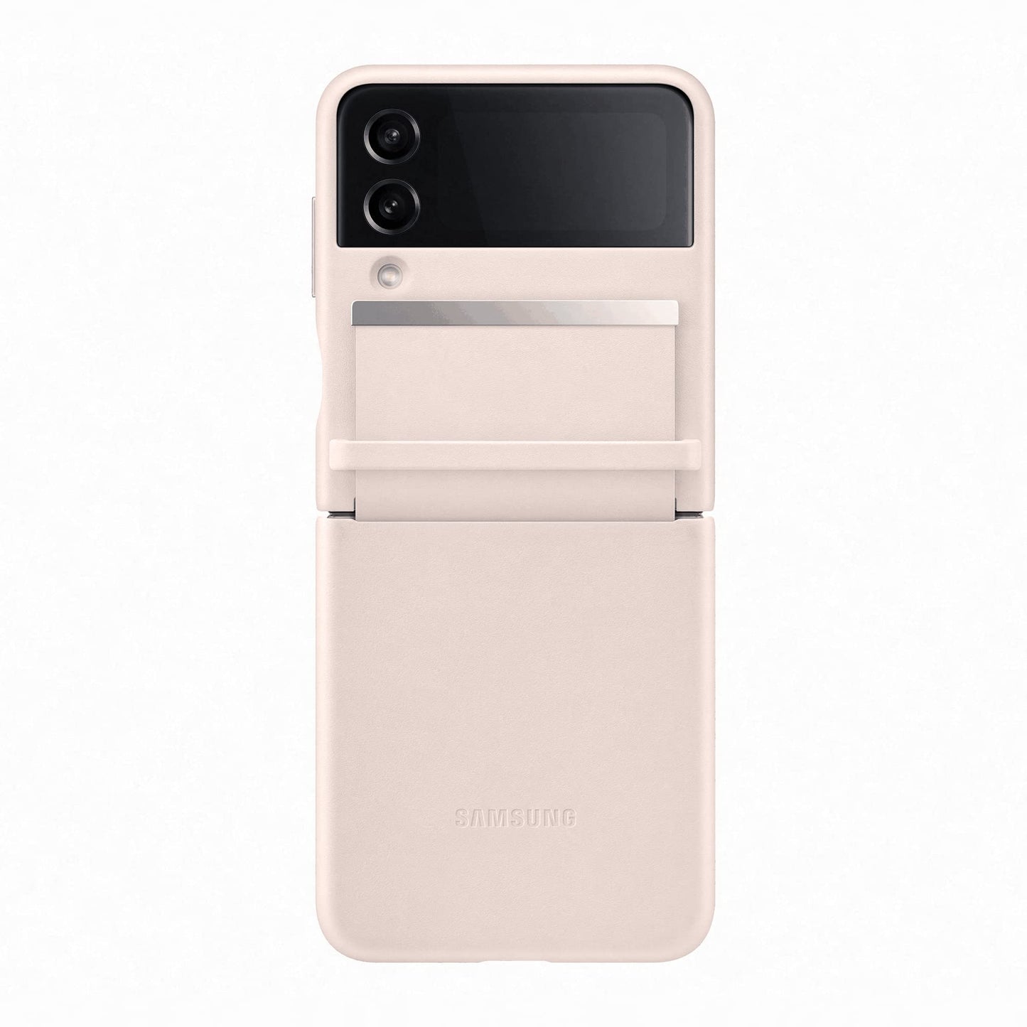 Samsung Galaxy Z Flip4 Official Flap Leather Cover Peach