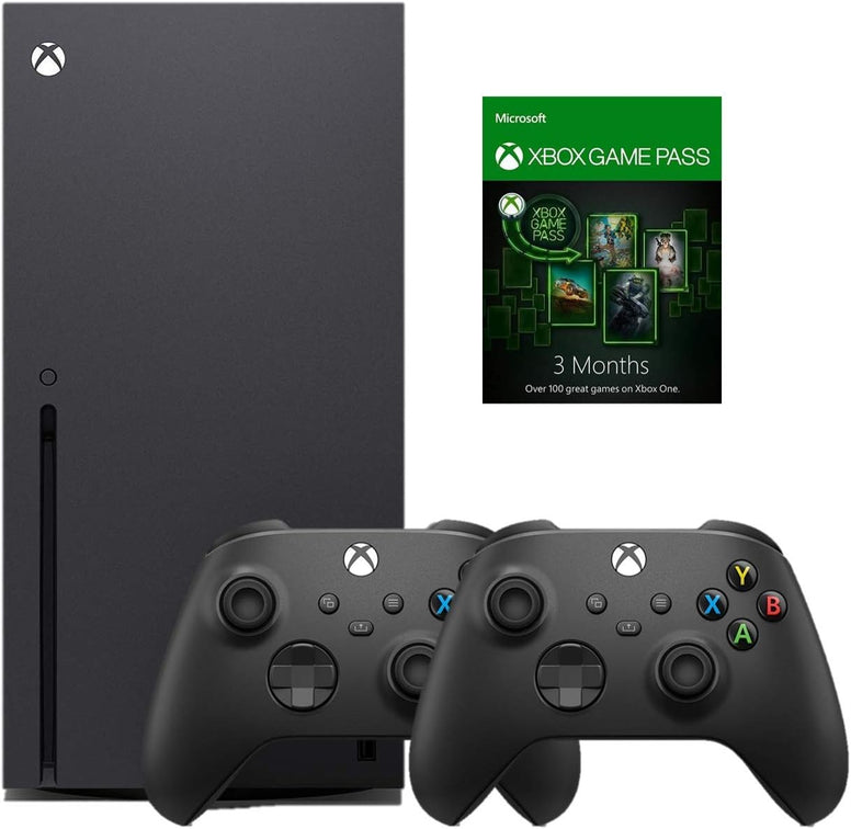 Xbox Series X with 2 Controllers and 3 Months Gamepass