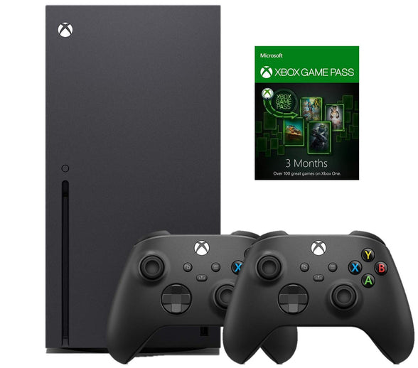 Xbox Series X with 2 Controllers and 3 Months Gamepass