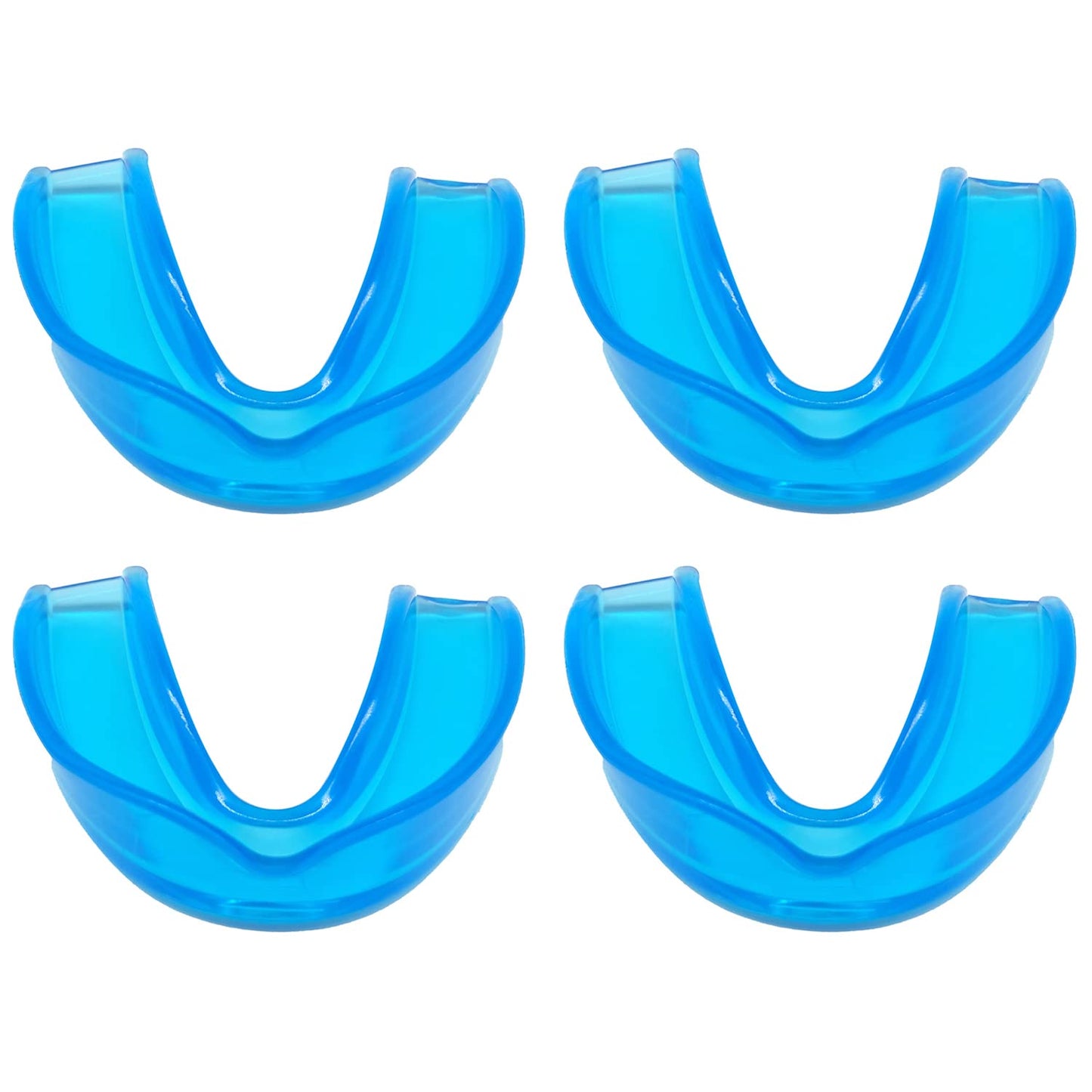 Mouth Guard for Teeth Grinding, 4PCS Reusable Teeth Grinding Guard and Improve Sleep Quality, Mouth Guard for Grinding Teeth and Clenching Anti Grinding Teeth Y4-HCYT