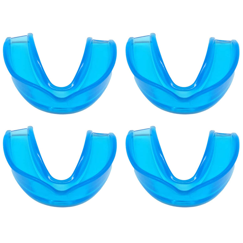 Mouth Guard for Teeth Grinding, 4PCS Reusable Teeth Grinding Guard and Improve Sleep Quality, Mouth Guard for Grinding Teeth and Clenching Anti Grinding Teeth Y4-HCYT