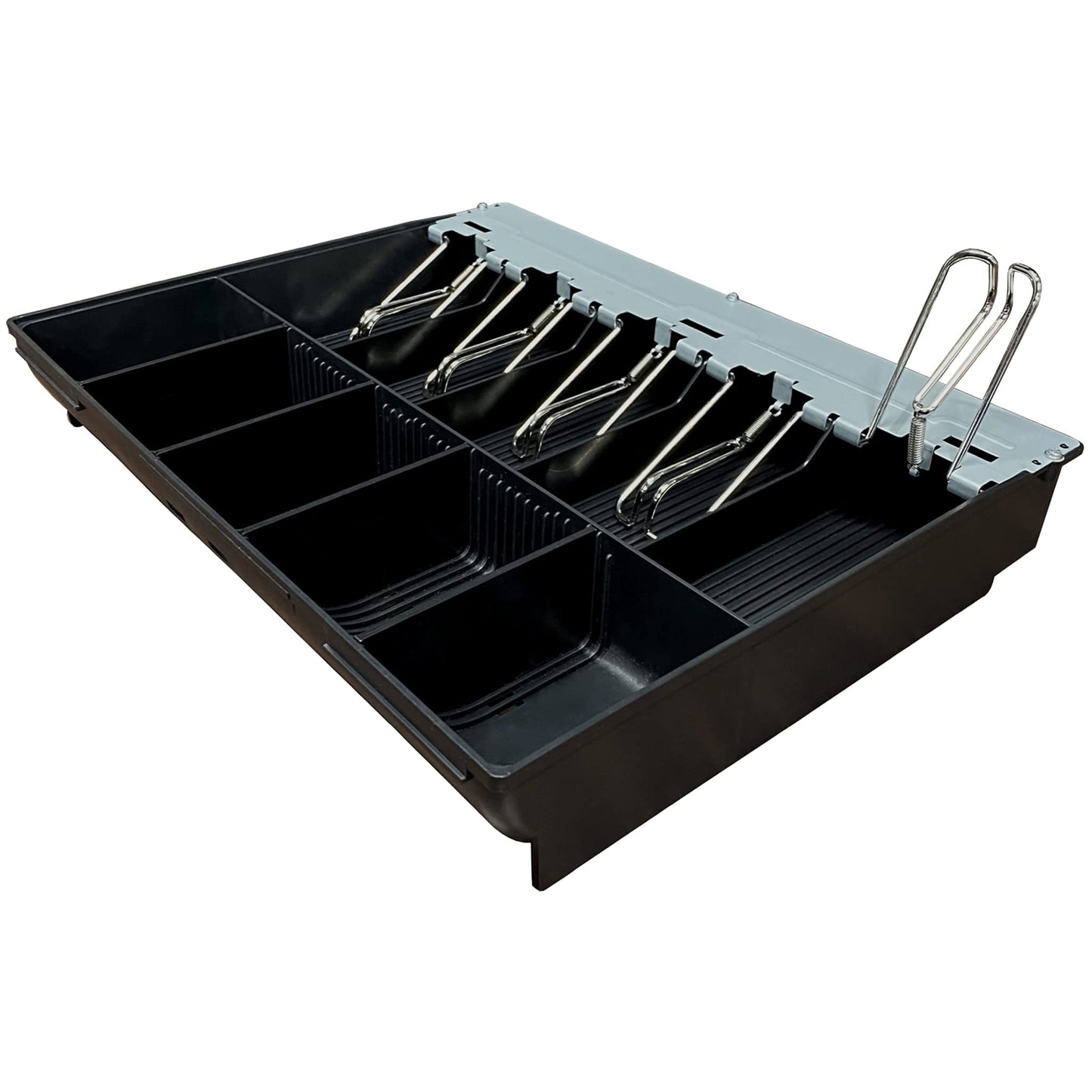 HK SYSTEMS SAM4S Cash Drawer Insert Money Tray Metal wire gripper 57, 5 Bills and 5 Coins, Compatible with Sam4s ER-5200, ER-5240, ER-5215, ER-900 Series, SPS-300 HK-7200 HK-7240 HK-7215 Series