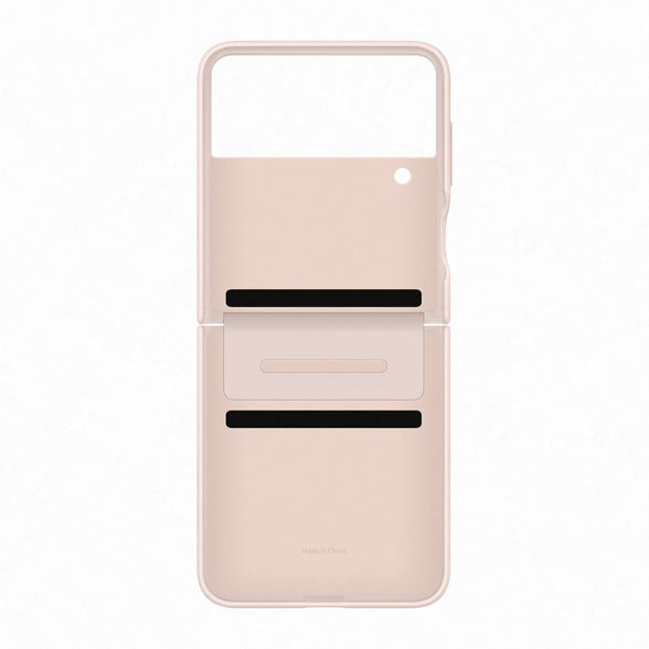 Samsung Galaxy Z Flip4 Official Flap Leather Cover Peach