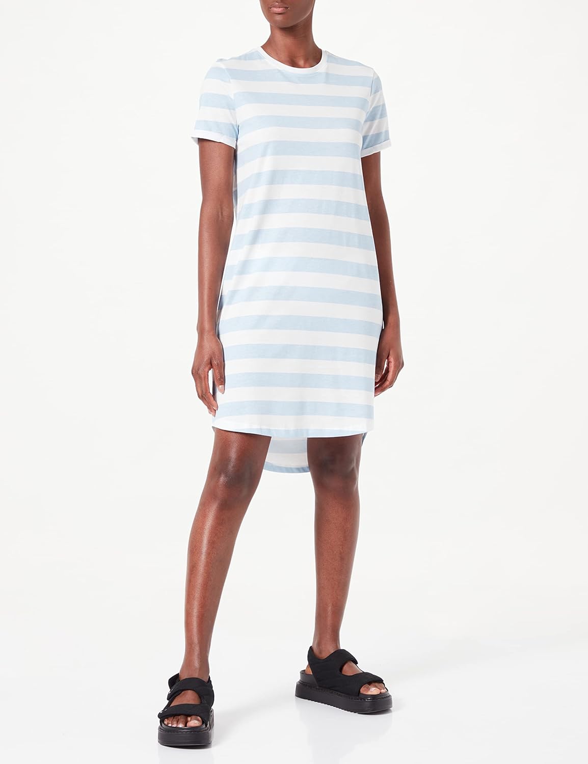 Only Women's Onlmay S/S Stripe Dress Jrs Dress