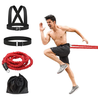 OYINDIZ Resistance Explosive Training Rope Force Acceleration Speed Cord Improve Power, Agility, Strength Track and Field Equipment Football Multi-Directional Training Equipment