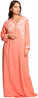 Women's Elegant Style Muslim Fashion Bohemian jalabiya Abaya Long Dresses