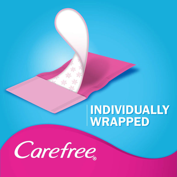 Carefree Breathable Panty Liners - Irritation Free Protection - Cottony Soft - 40 Liners