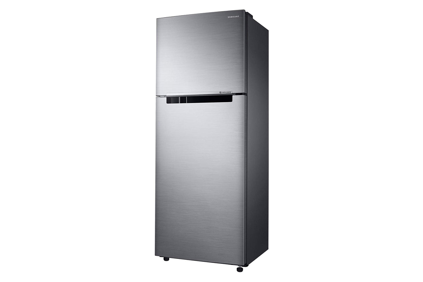 Samsung Tmf Refrigerator, Twin Cooling PlUS, Tempered Glass Shelves, Dit Silver Finish, 384 Litres, 20 Year Warranty on Digital Inverter Compressor