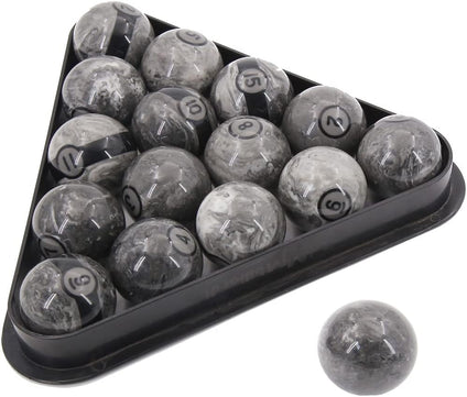 CUEELF Billiard Ball Set 2-1/4 Inch 16 Balls for Pool Tables Professional Pool Balls