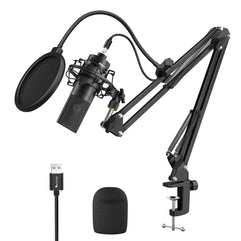 Fifine K780 Factory Professional Recording USB Microphone with Arm stand