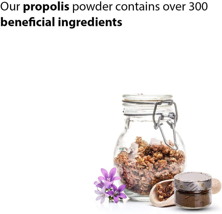 Al Malaky’s Propolis Powder – 25g | 100% Pure, Natural, and Natural Bee Propolis