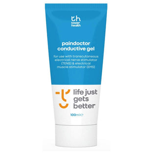 Conductive Gel for use with Circulation Massagers, Pain Doctor and TENS Machines - 100ml Tube