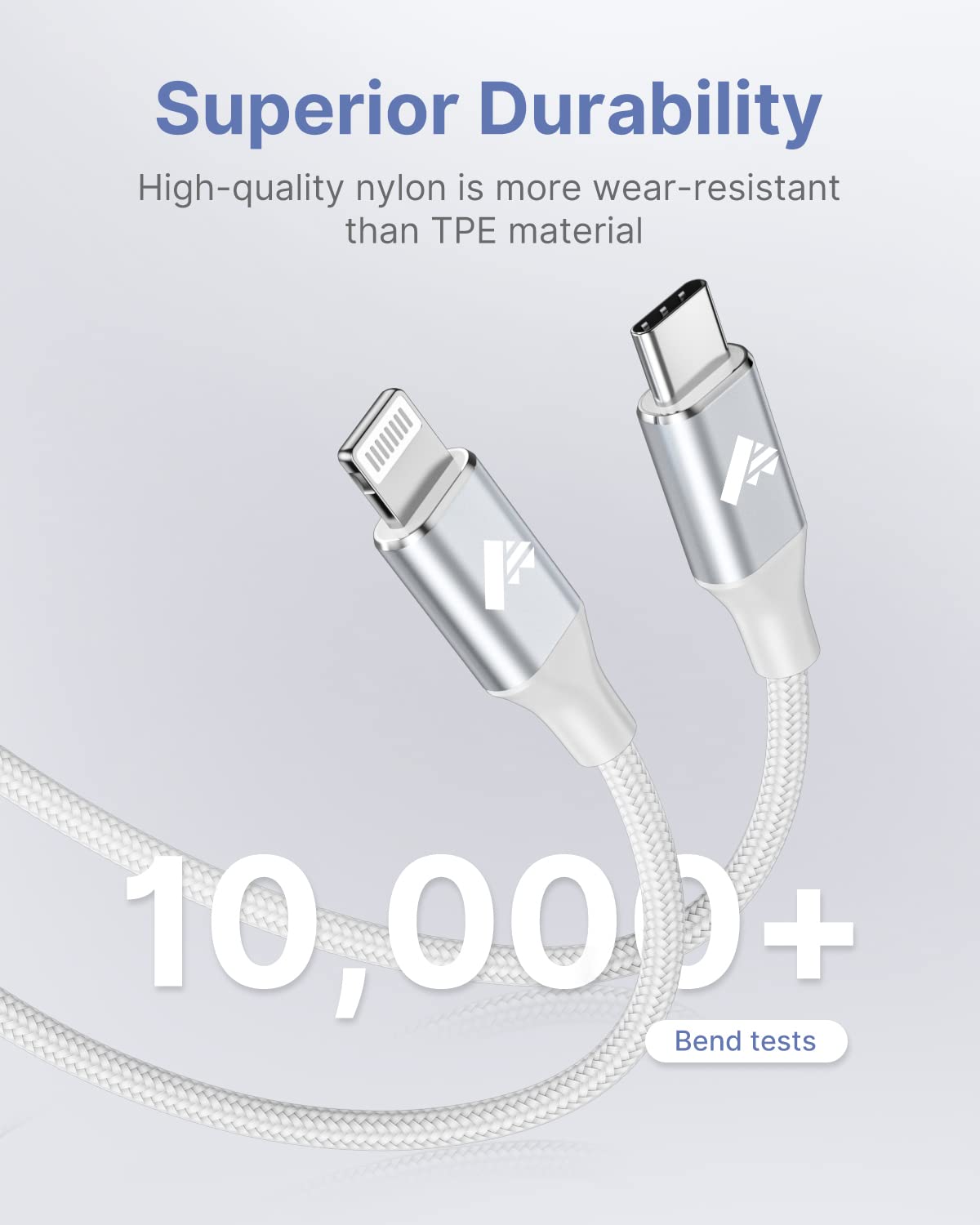USB C to Lightning Cable, [2Pack 1M+2M] Fast Charger USB C iPhone Charger Cable MFi Certified Type C to Lightning Cable Compatible with iPhone 14 13 12 11 Pro Max Mini XR XS 8 Plus,iPad