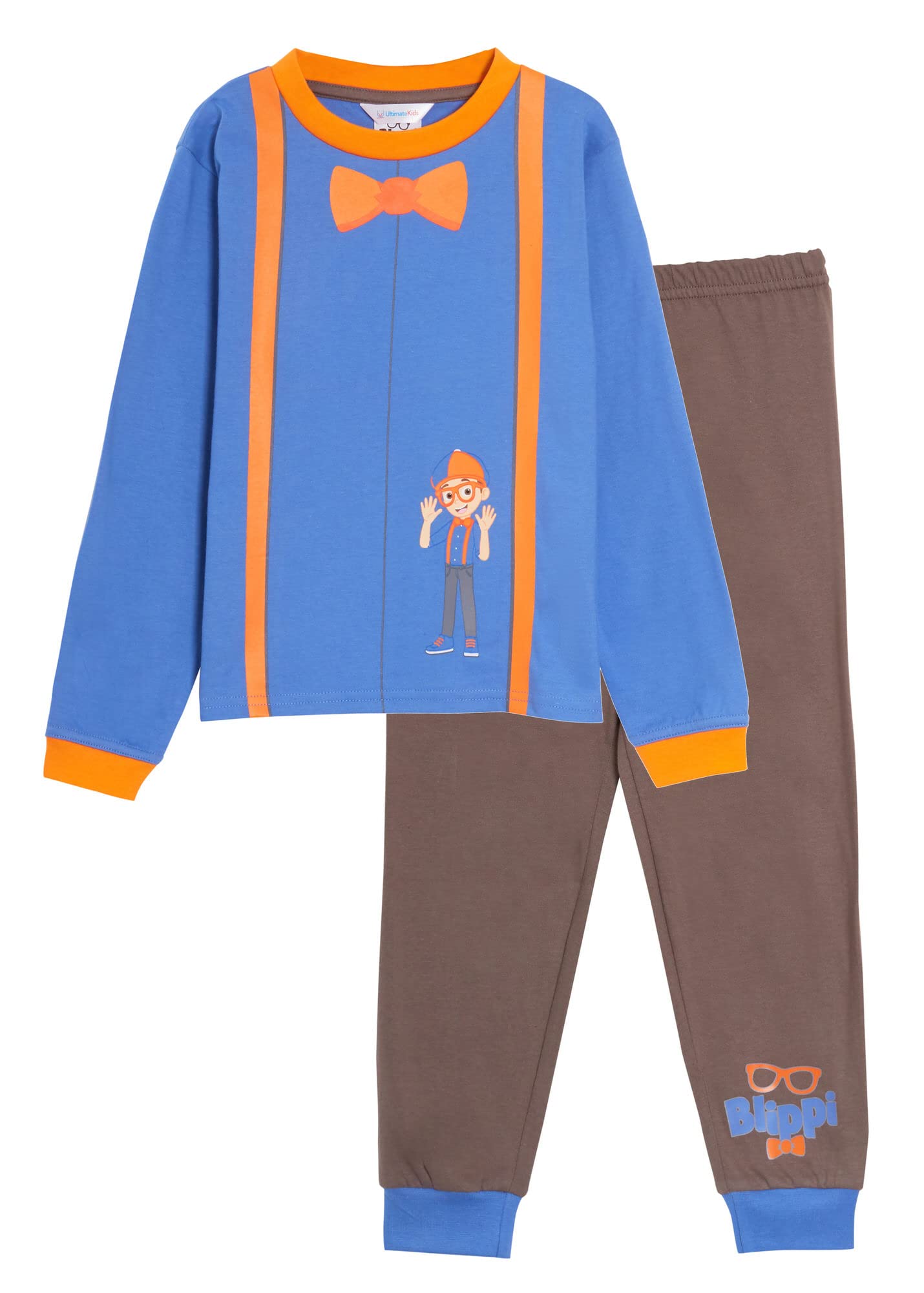 Blippi Boys Pyjamas Kids Dress Up Pjs Novelty Full Length Pyjama Set 1-2 Years